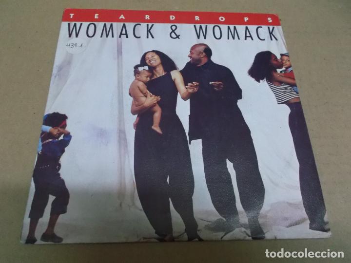 Discos de vinilo: WOMACK & WOMACK (SN) TEARDROPS A&Ntilde;O &ndash; 1988 - Foto 1