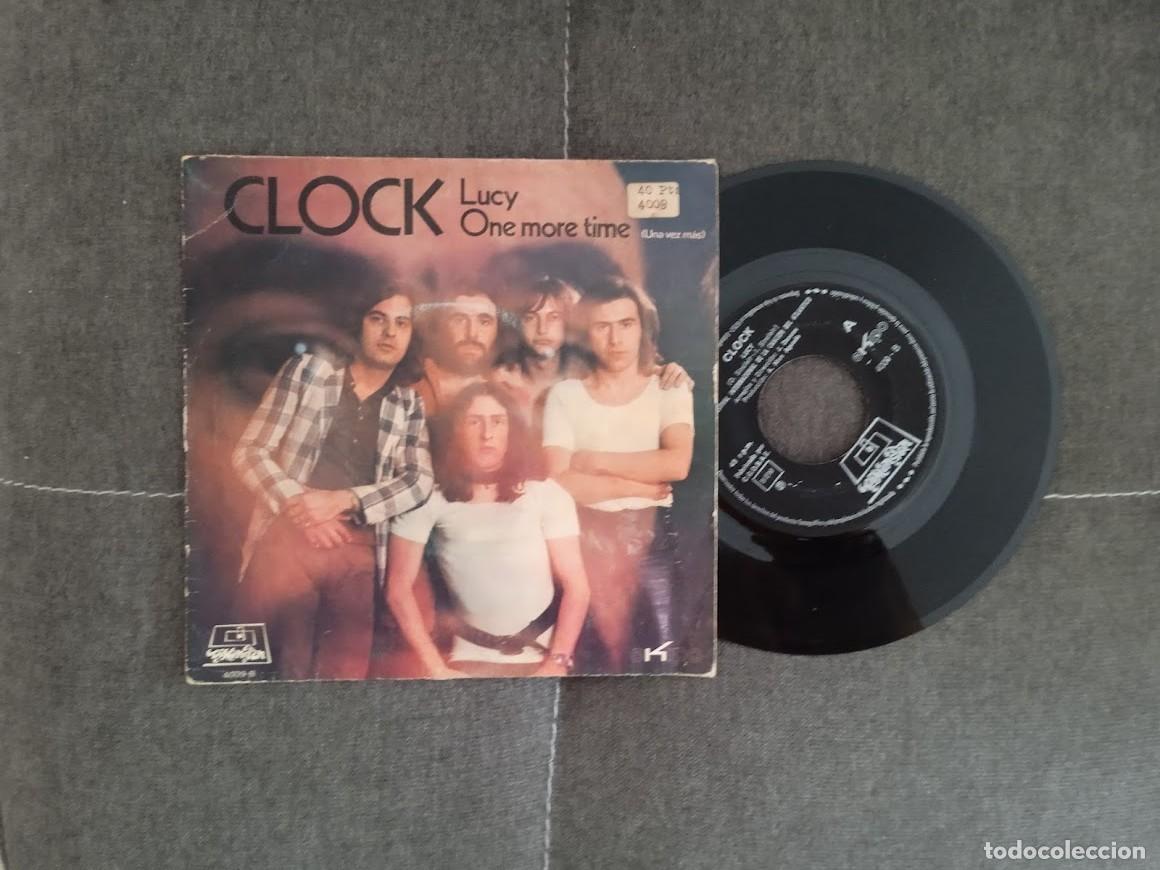 Discos de vinilo: CLOCK / LUCY / SINGLE 45 RPM / DIMENSION 1971 - Foto 1