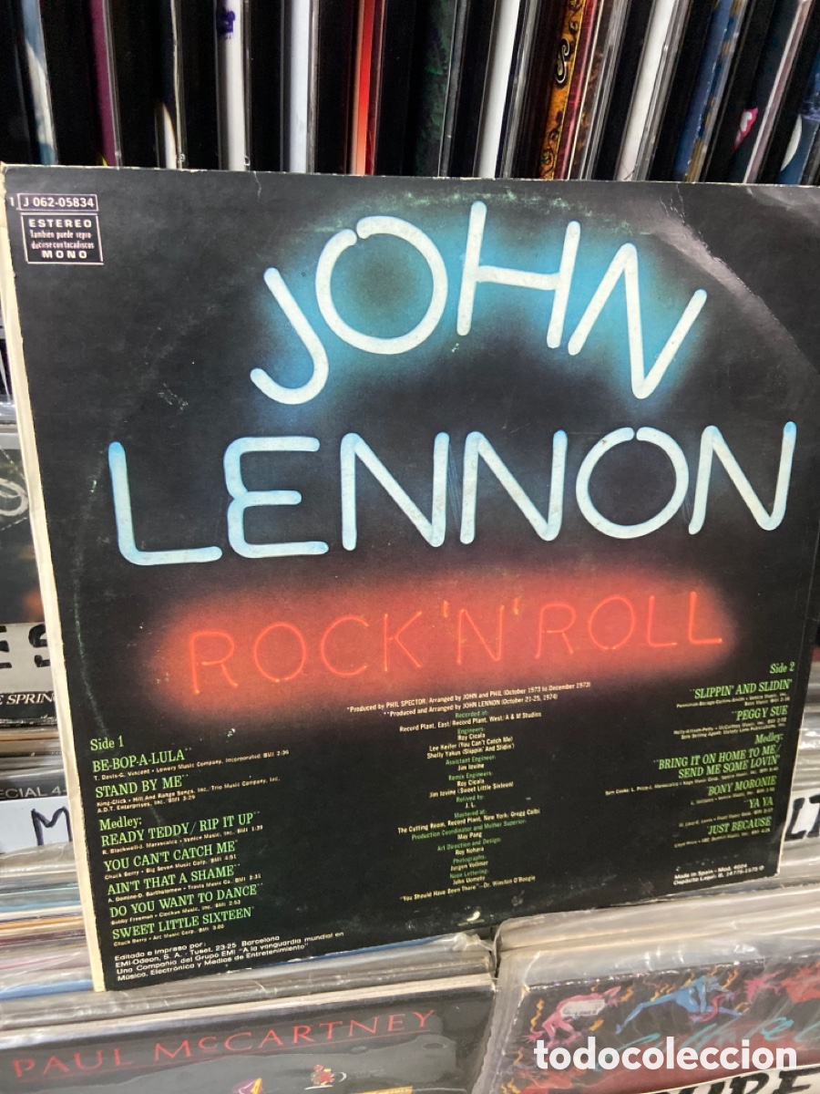 Discos de vinilo: John Lennon rock&rsquo;n&rsquo;roll - Foto 2
