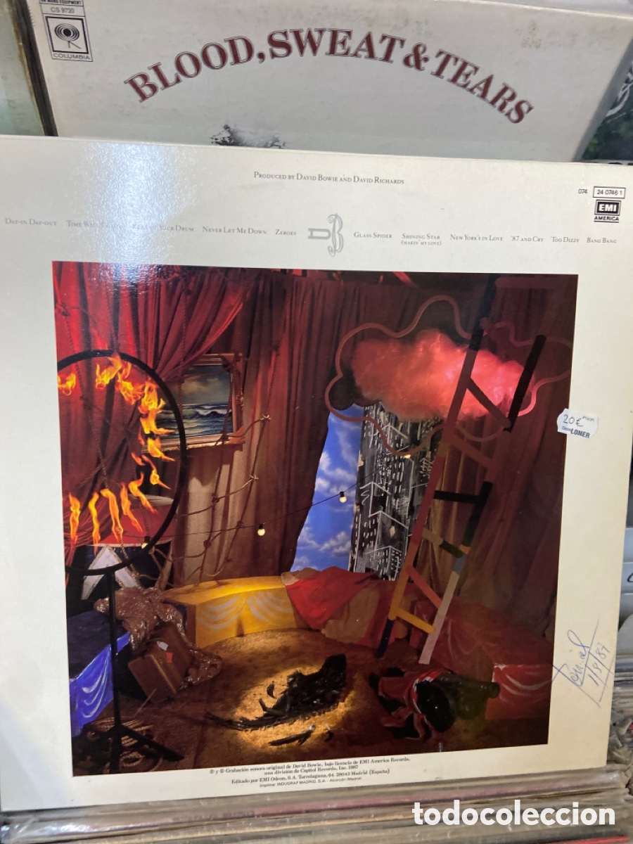 Discos de vinilo: David Bowie, Never Let Me Down - Foto 2