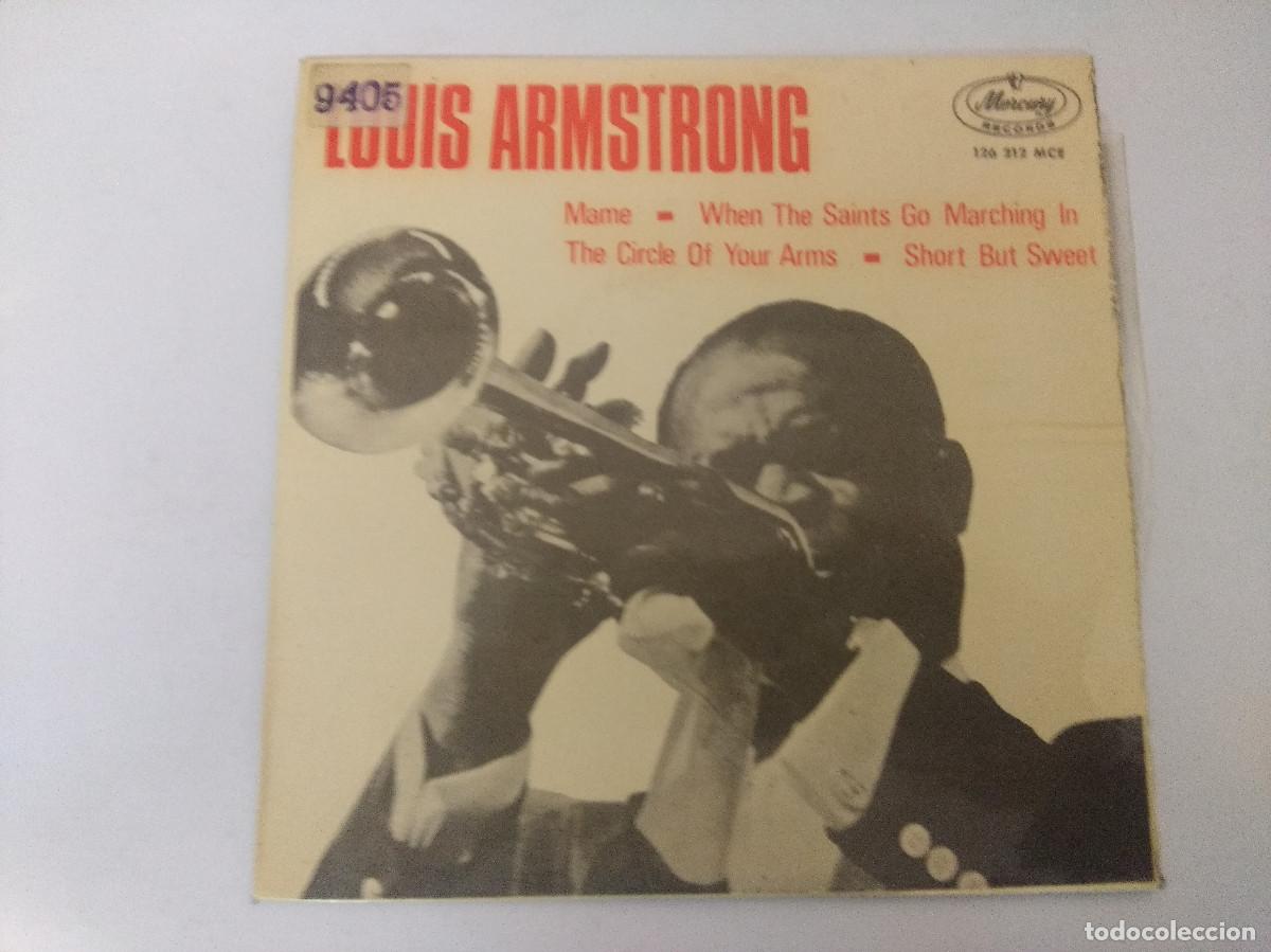 Discos de vinilo: LOUIS ARMSTRONG/MAME/SINGLE. - Foto 1