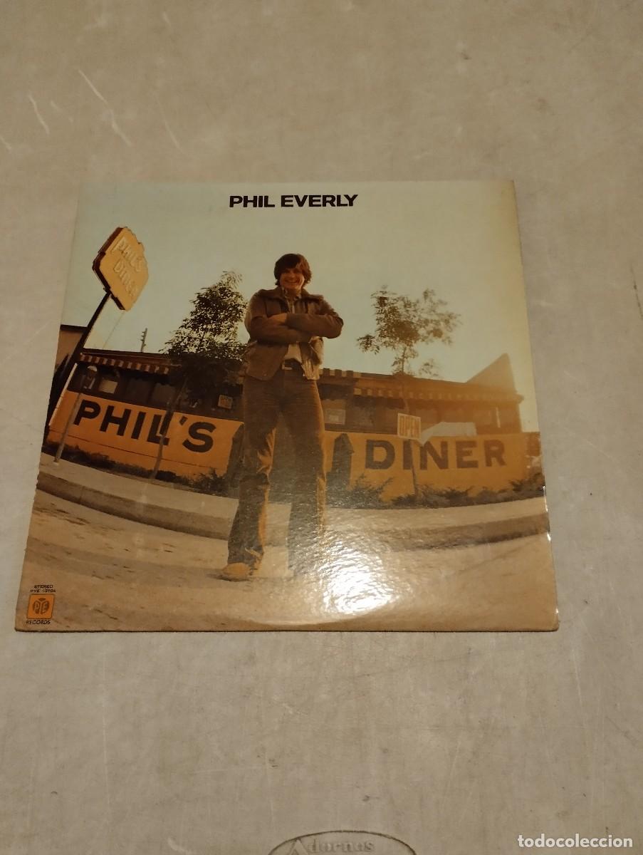 Discos de vinilo: Phil Everly LP Phils Diner Uk.1974 - Foto 1