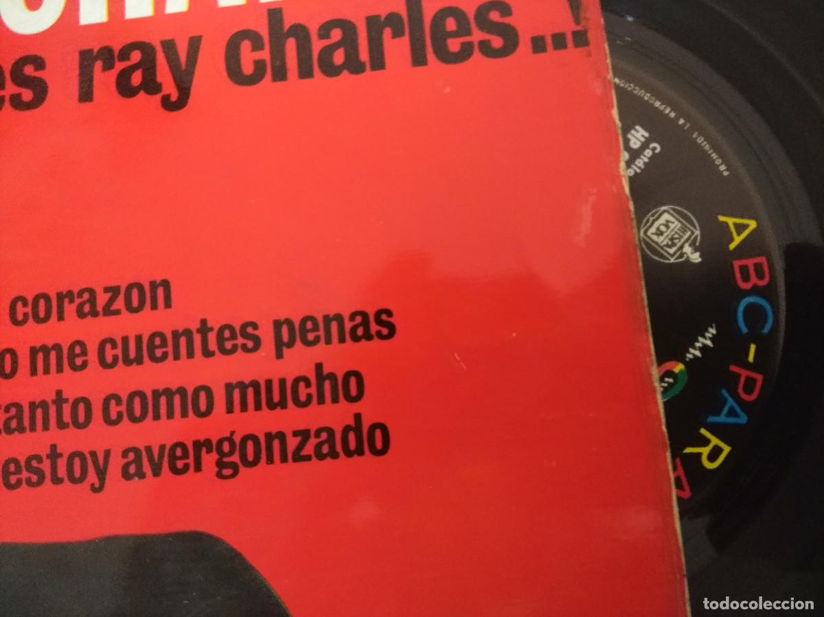 Discos de vinilo: RAY CHARLES/TU CORAZON/SINGLE. - Foto 2