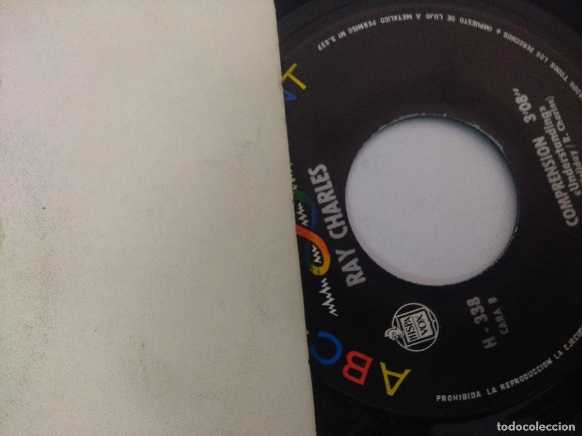 Discos de vinilo: RAY CHARLES/ELEANOR RIGBY/SINGLE. - Foto 2