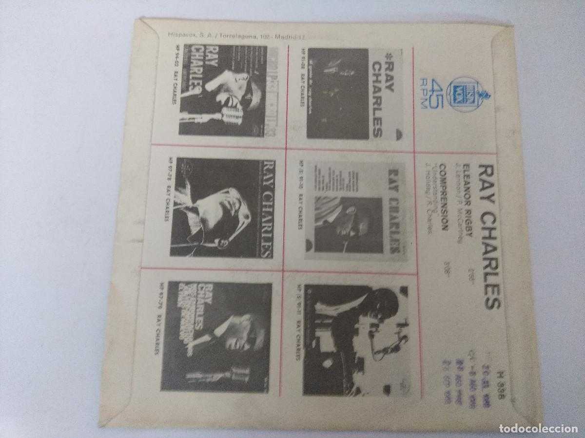 Discos de vinilo: RAY CHARLES/ELEANOR RIGBY/SINGLE. - Foto 3