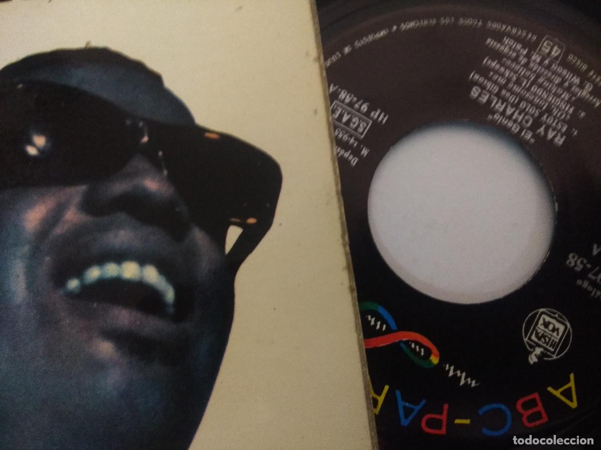Discos de vinilo: RAY CHARLES/ESTOY SOLO/SINGLE. - Foto 2