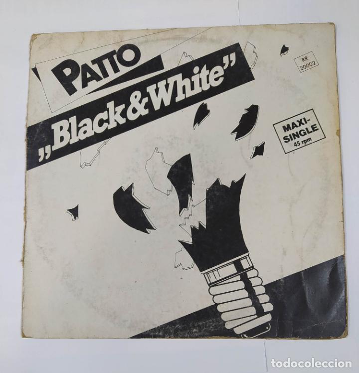 Discos de vinilo: Patto. Black & White. Maxi-Single. TDKDA30 - Foto 1