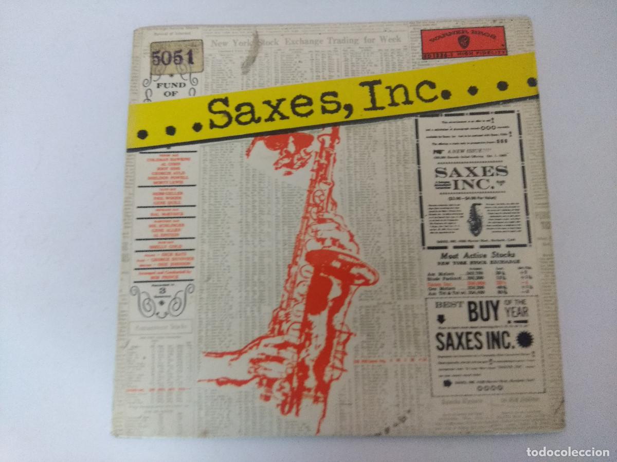 Discos de vinilo: SAXES INC/JUMPIN WITH SYMPHONY/SINGLE. - Foto 1