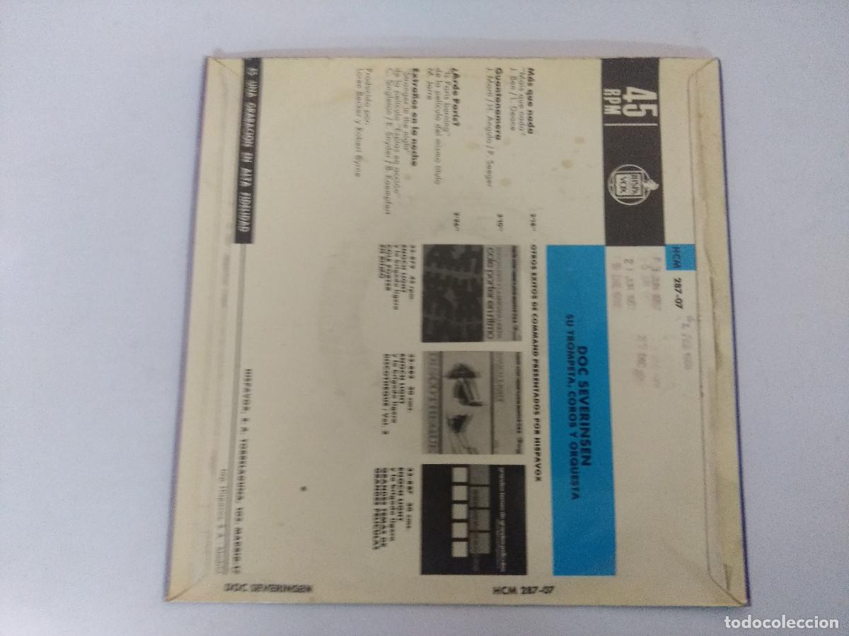 Discos de vinilo: DOC SEVERINSEN/MAS QUE NADA/SINGLE. - Foto 3
