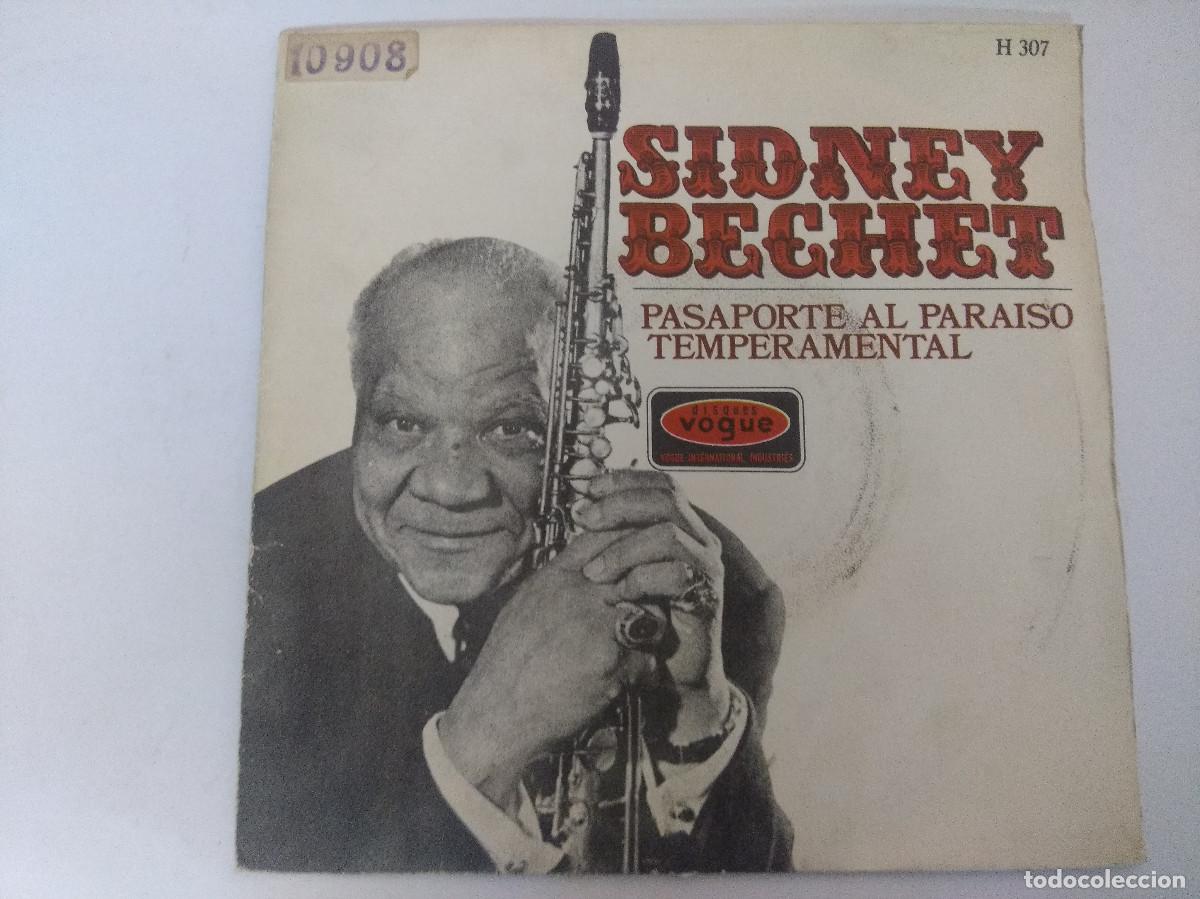 Discos de vinilo: SIDNEY BECHET/PASAPORTE AL PARAISO/SINGLE. - Foto 1