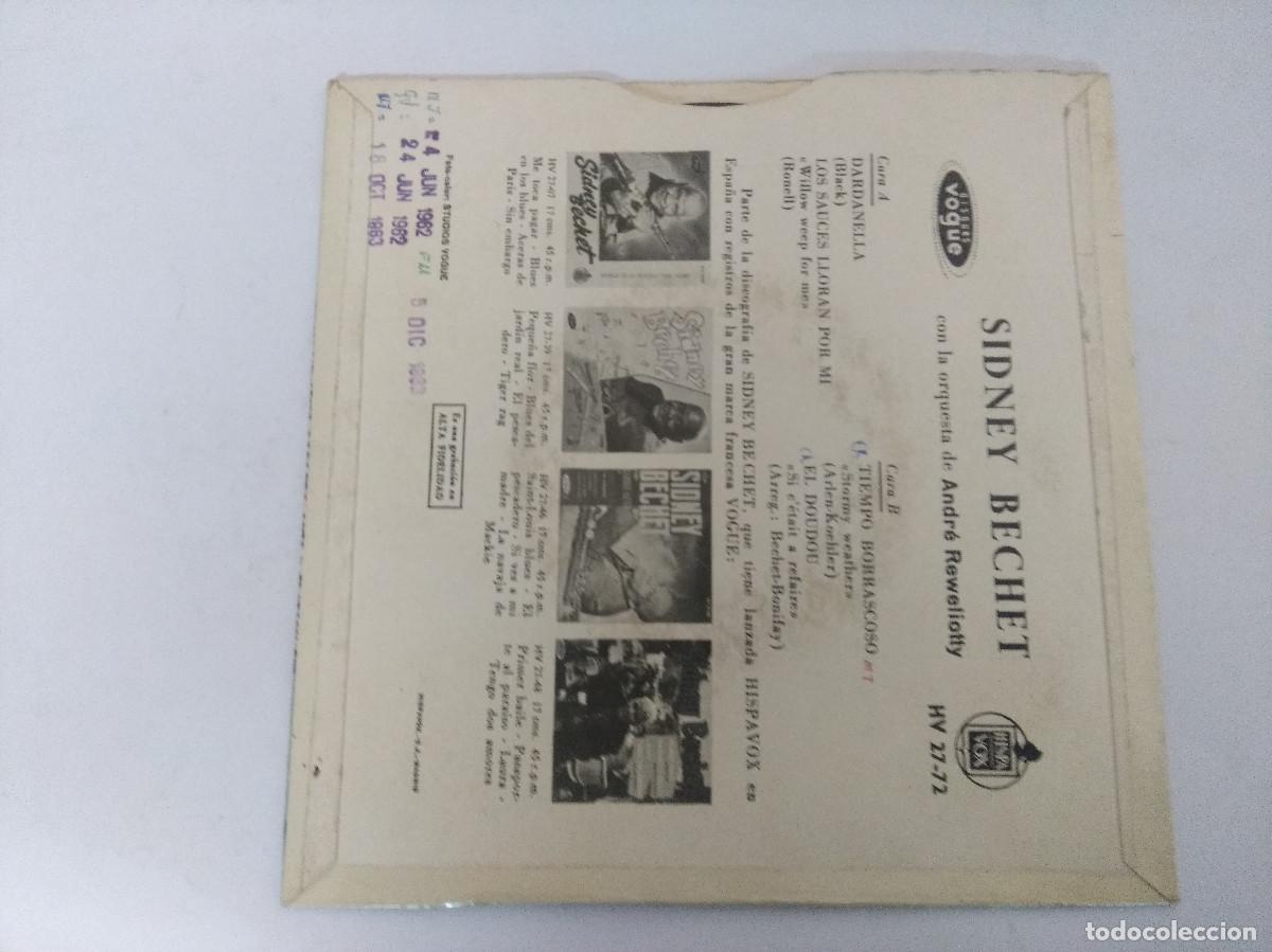 Discos de vinilo: SIDNEY BECHET/DARDANELLA/SINGLE. - Foto 3