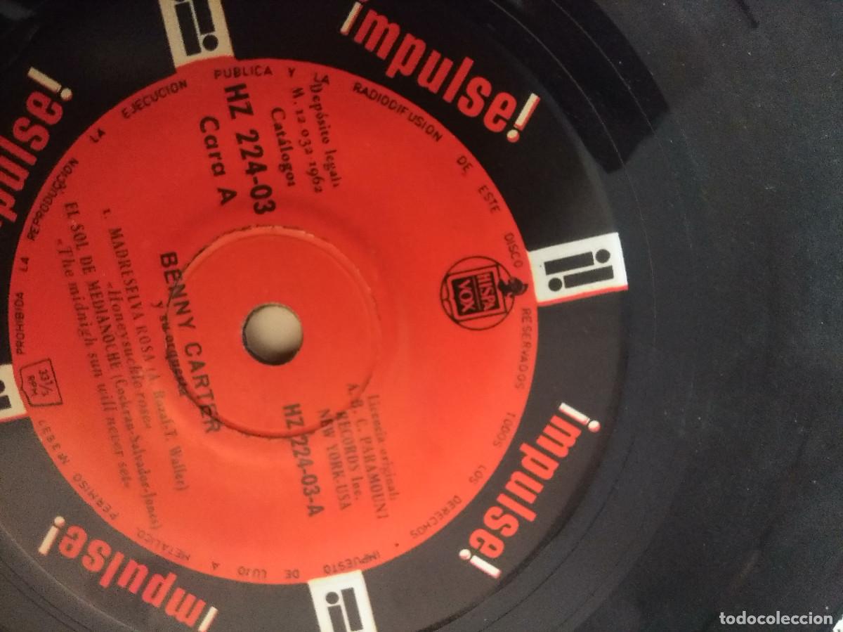 Discos de vinilo: BENNY CARTER/MADRESELVA ROSA/MICRO LP 33. - Foto 3