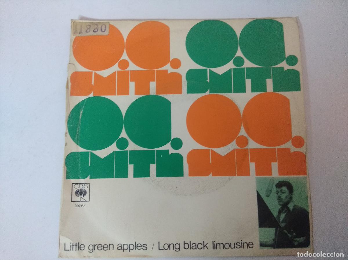 Discos de vinilo: O.C.SMITH/LITTLE GREEN APPLES/SINGLE. - Foto 1