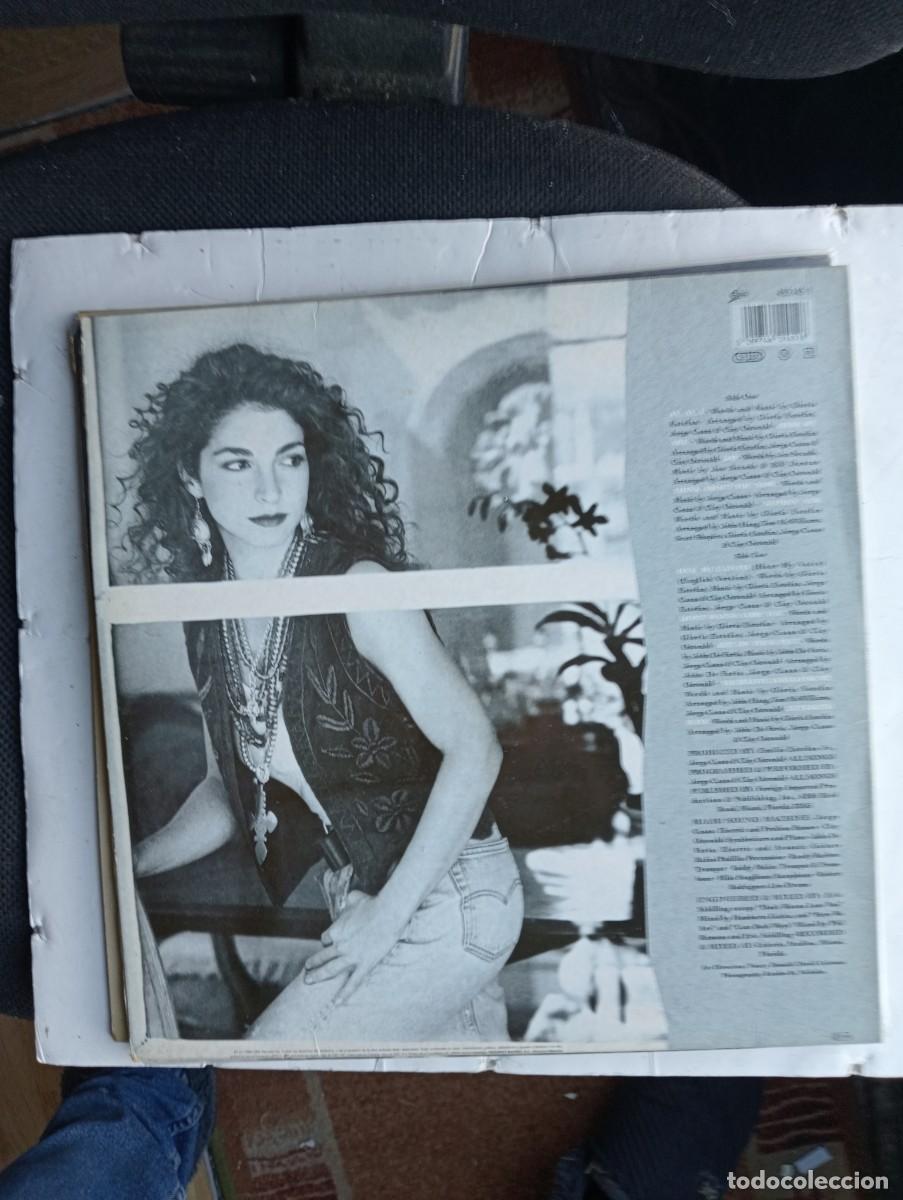 Discos de vinilo: gloria estefan cuts both ways 1989 lp insert - Foto 2