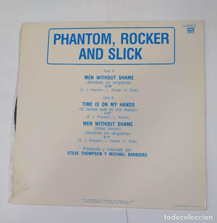 Discos de vinilo: PHANTOM ROCKER & SLICK Men without shame. Maxi-Single. TDKDA30 - Foto 2