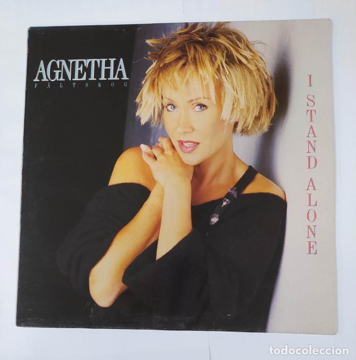 Discos de vinilo: AGNETHA FALTSKOG -ABBA- I STAND ALONE. LP. TDKLP17 - Foto 1