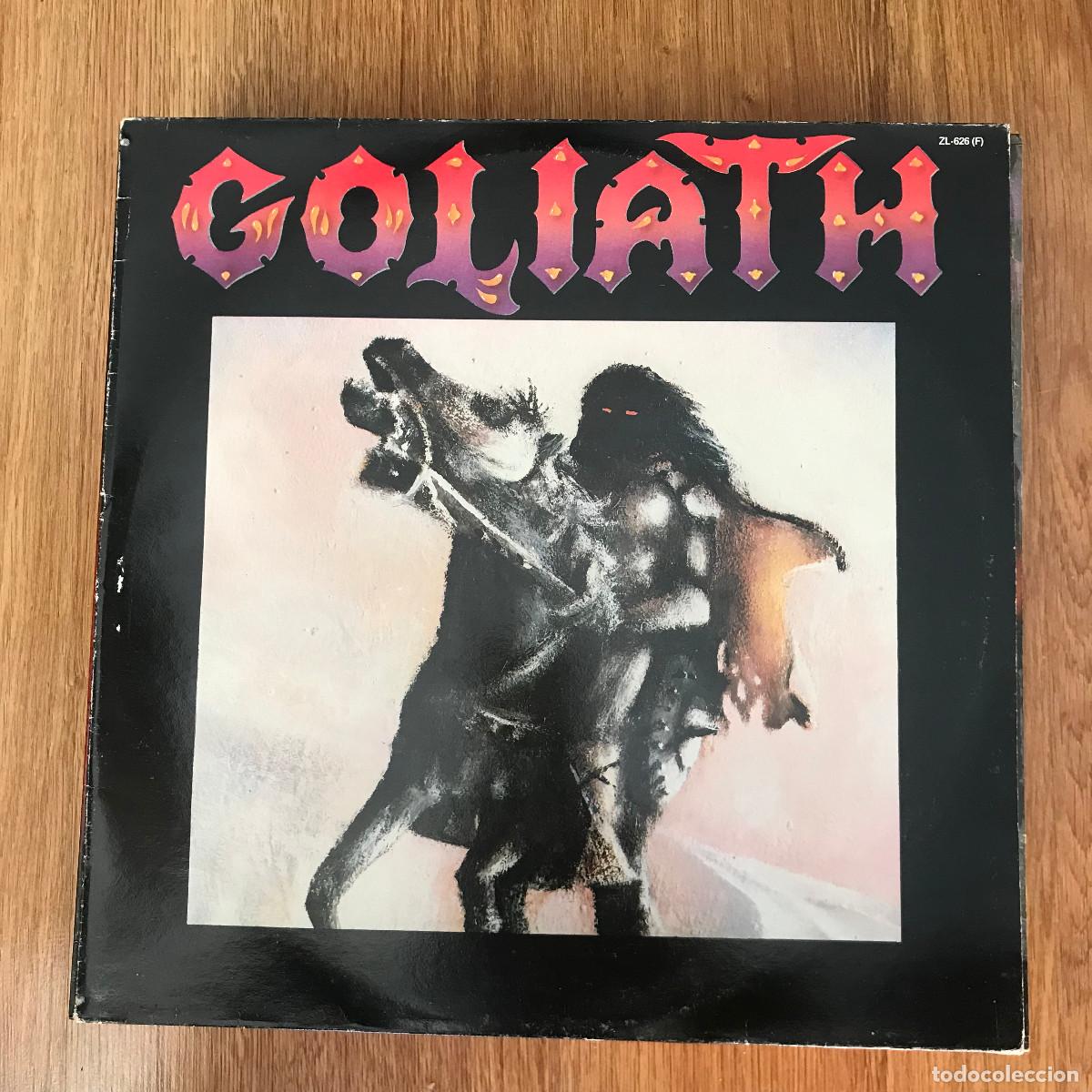 Discos de vinilo: GOLIATH - GOLIATH - LP CHAPA 1985 - Foto 1