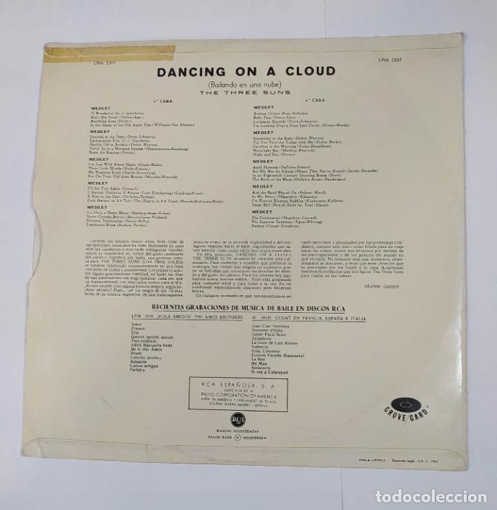 Discos de vinilo: THE THREE SUNS DANCING ON A CLOUD. LP. TDKDA30 - Foto 2