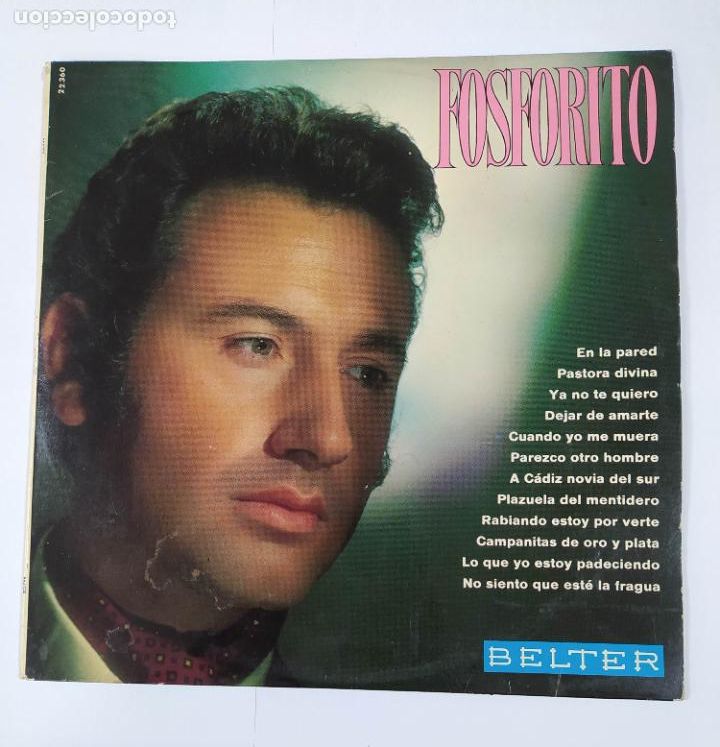 Discos de vinilo: FOSFORITO. EN LA PARED. LP. TDKLP6 - Foto 1
