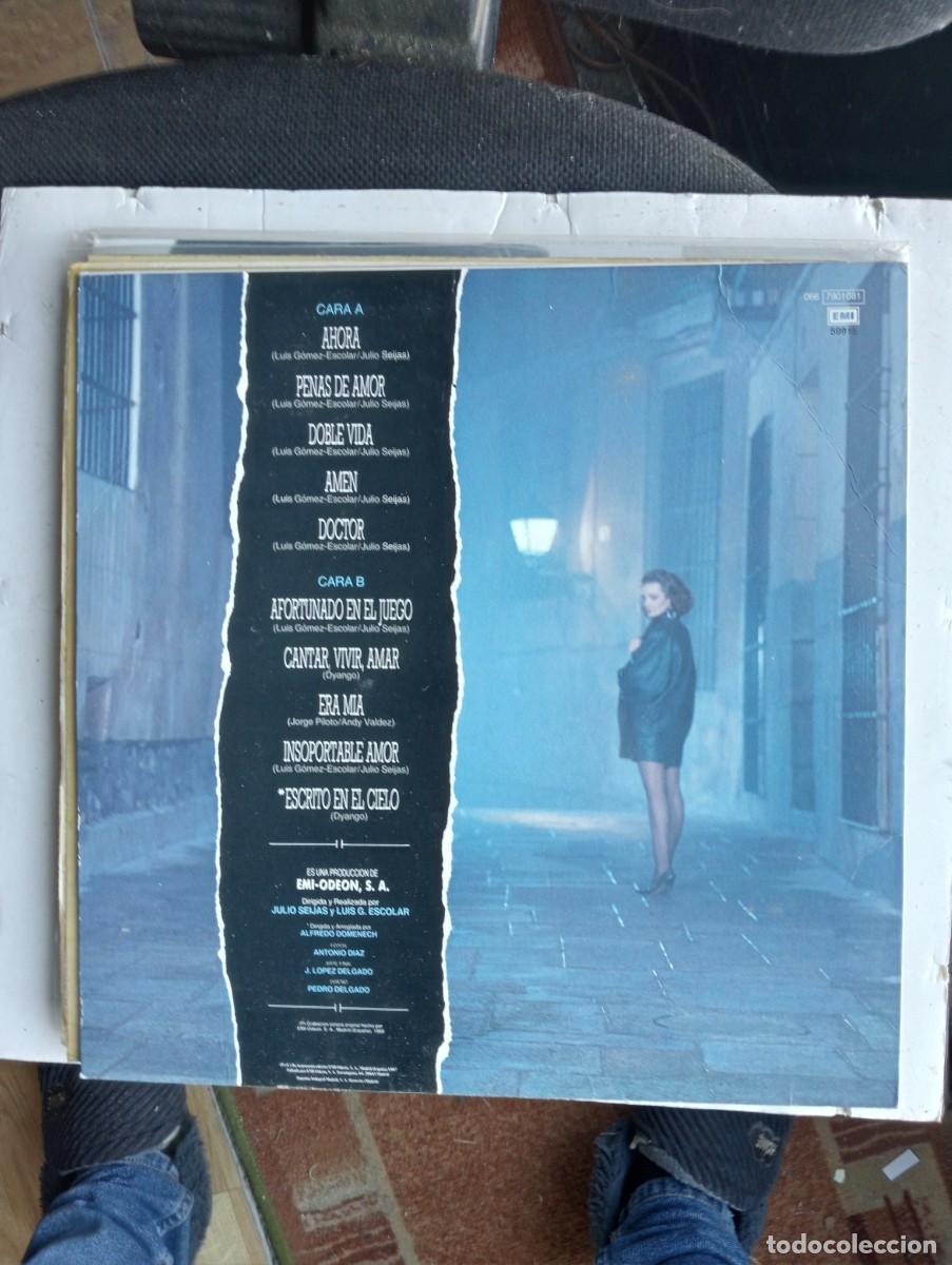 Discos de vinilo: Dyango Cae La Noche 1988 lp - Foto 2