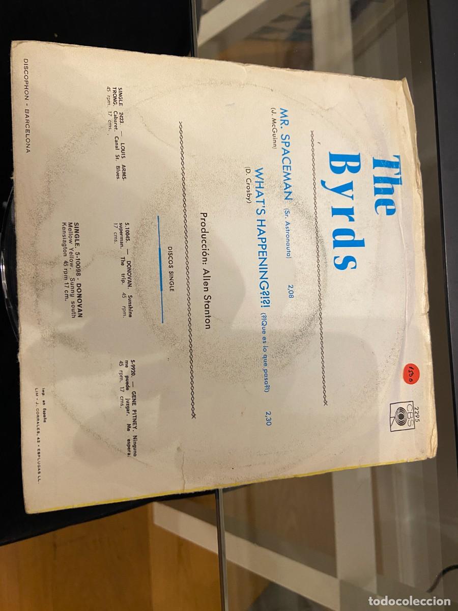 Discos de vinilo: LES BYRDS MR. SPACEMAN Y OTRO 1967 - Foto 2