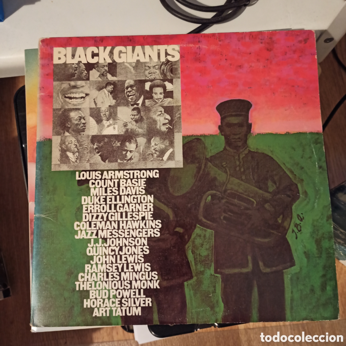 Discos de vinilo: Black Giants (CBS, 2xLP, UK, 1975) - Foto 1