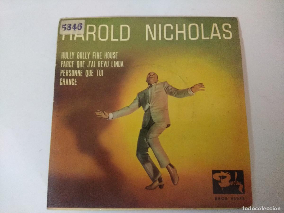 Discos de vinilo: HAROLD NICHOLAS/HULLY GULLY/SINGLE. - Foto 1