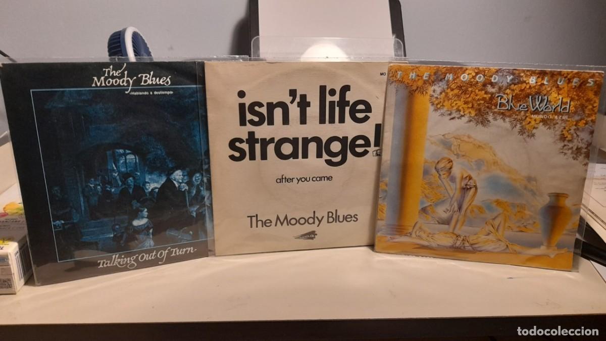 Discos de vinilo: 3 SINGLES DE THE MOODY BLUES - Foto 1