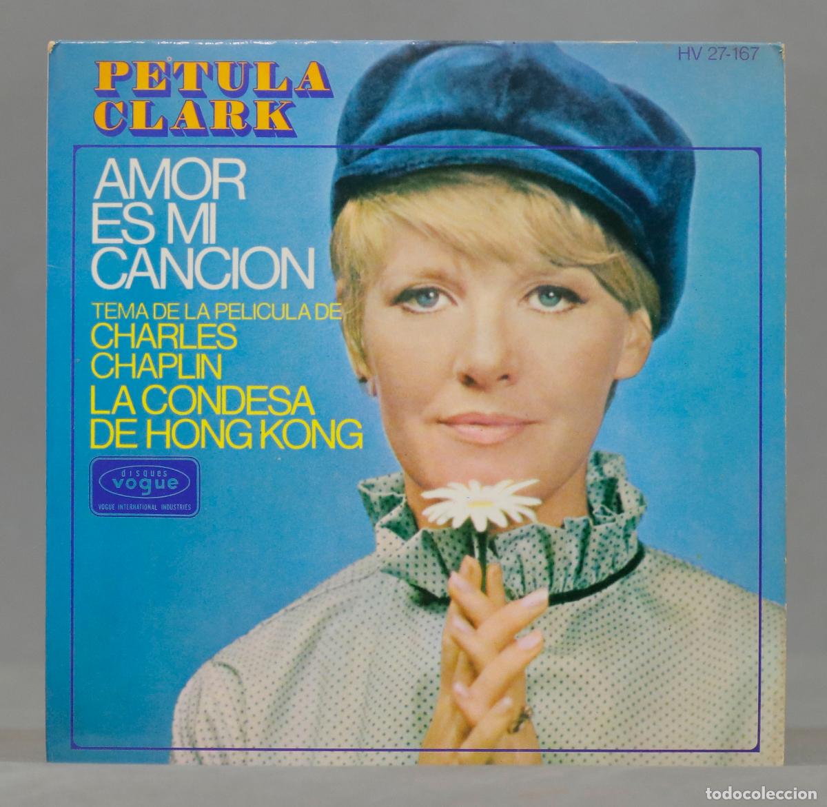 Discos de vinilo: EP. PETULA CLARK. AMOR ES MI CANCI&Oacute;N - Foto 1