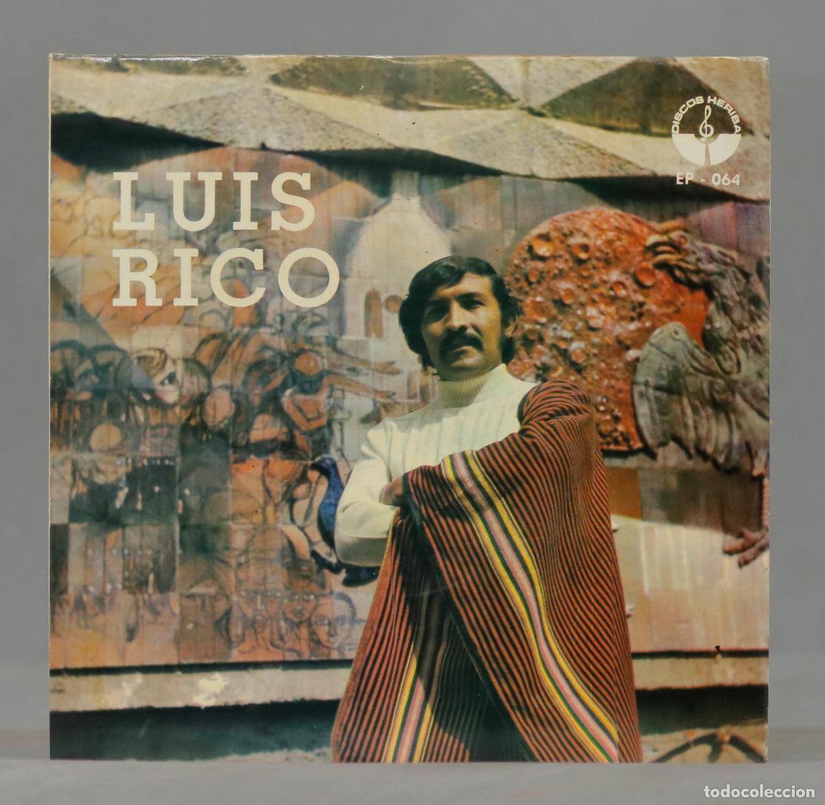 Discos de vinilo: EP. LUIS RICO. JUNTO A TU VIDA - Foto 1