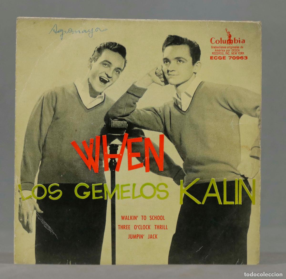 Discos de vinilo: EP.Los Gemelos Kalin &ndash; When - Foto 1