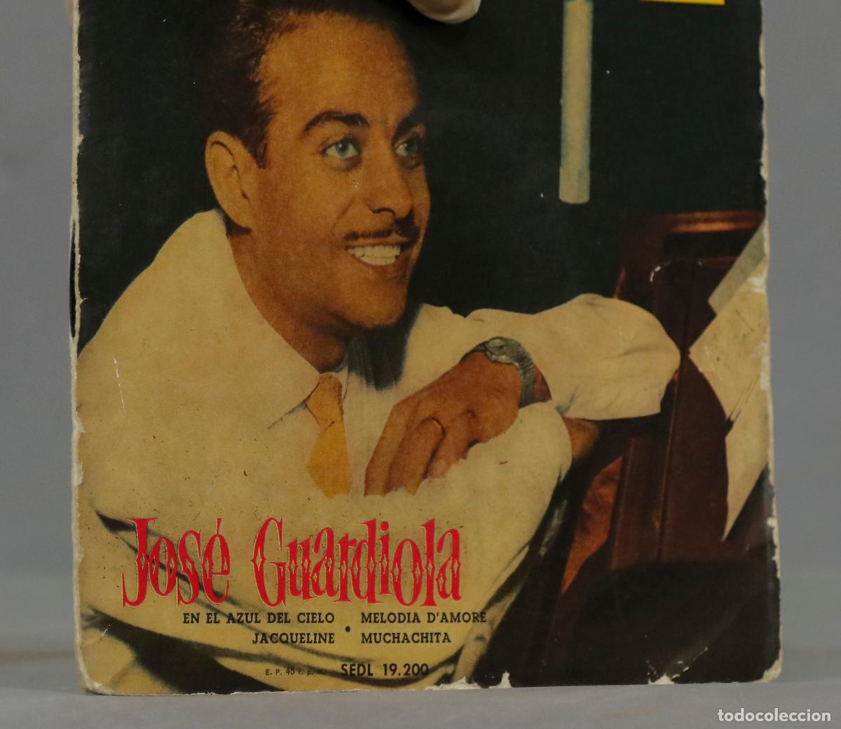 Discos de vinilo: EP. Jos&eacute; Guardiola &ndash; En El Azul Del Cielo - Foto 3