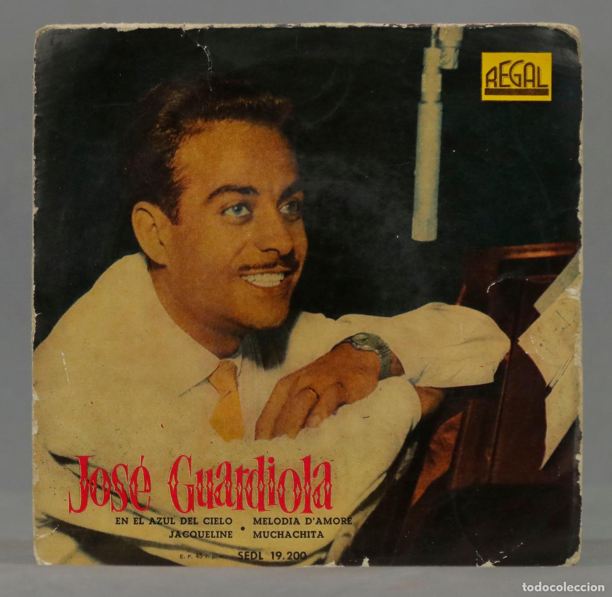 Discos de vinilo: EP. Jos&eacute; Guardiola &ndash; En El Azul Del Cielo - Foto 1