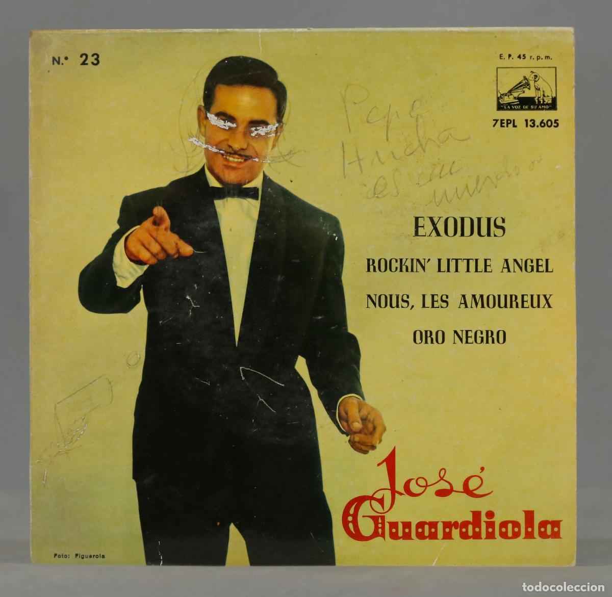 Discos de vinilo: EP. Jos&eacute; Guardiola &ndash; Exodus - Foto 1