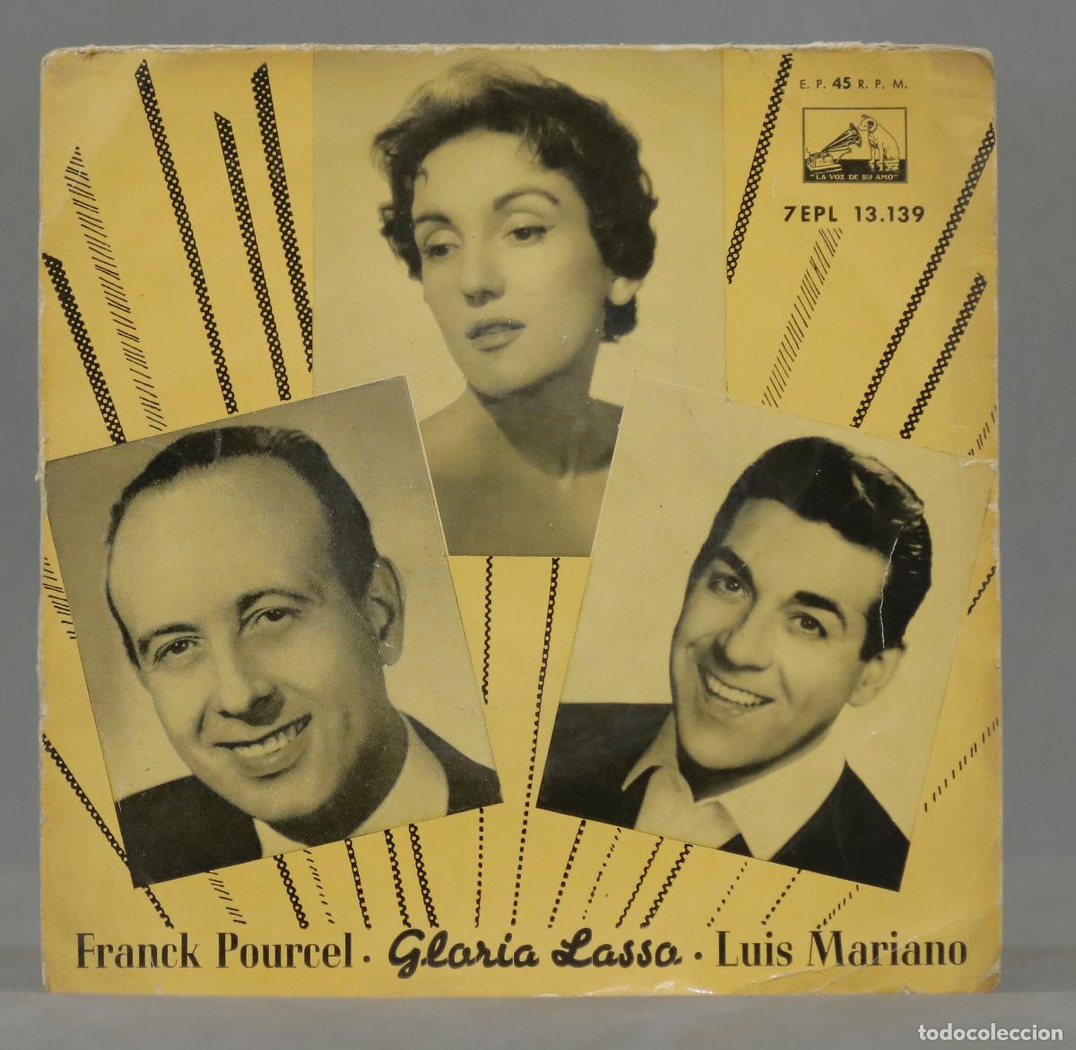 Discos de vinilo: EP. Pourcel / Gloria Lasso / Luis Mariano &ndash; Canastos - Foto 1