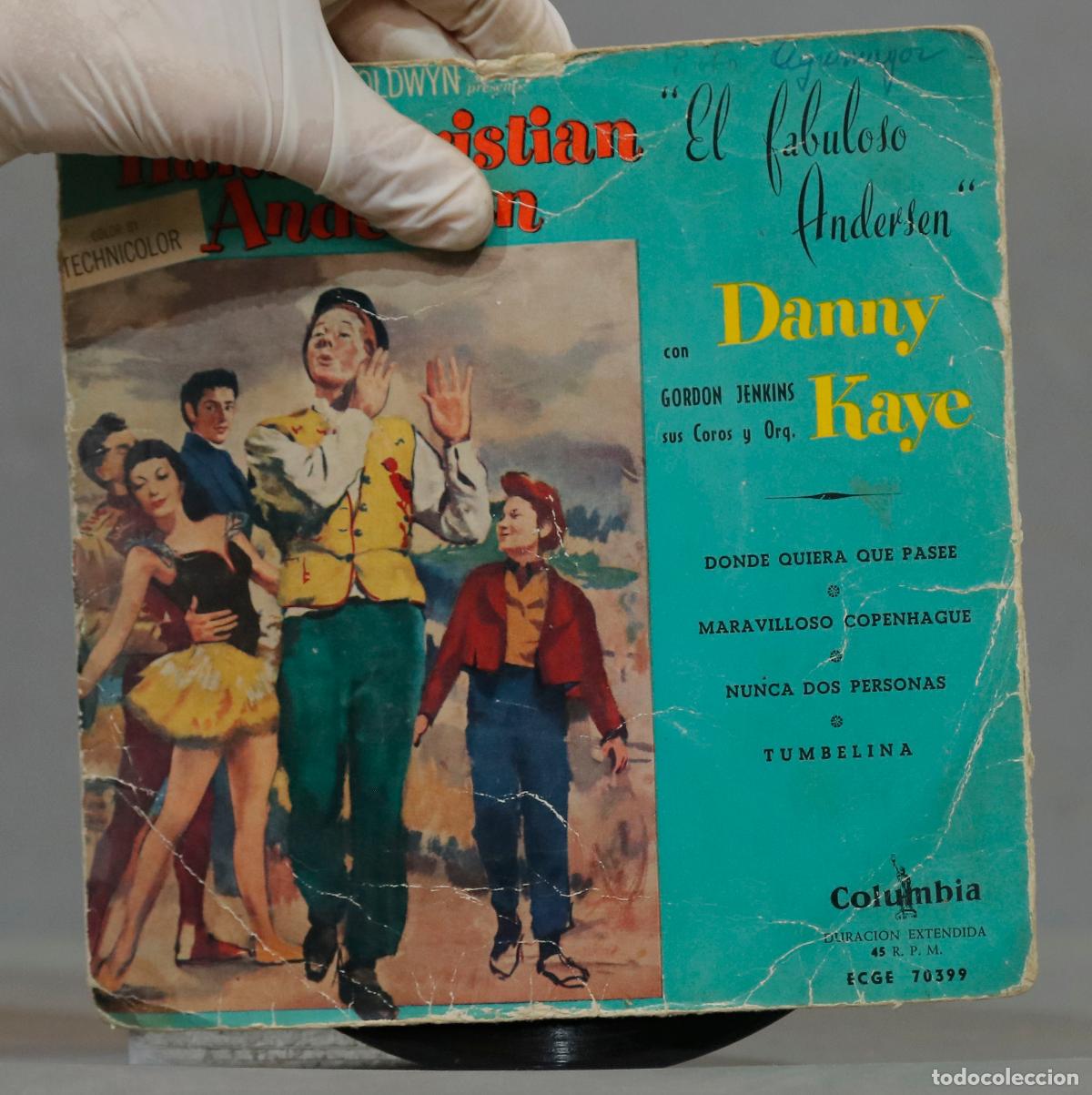 Discos de vinilo: EP. Danny Kaye Hans. Christian Andersen - Foto 3