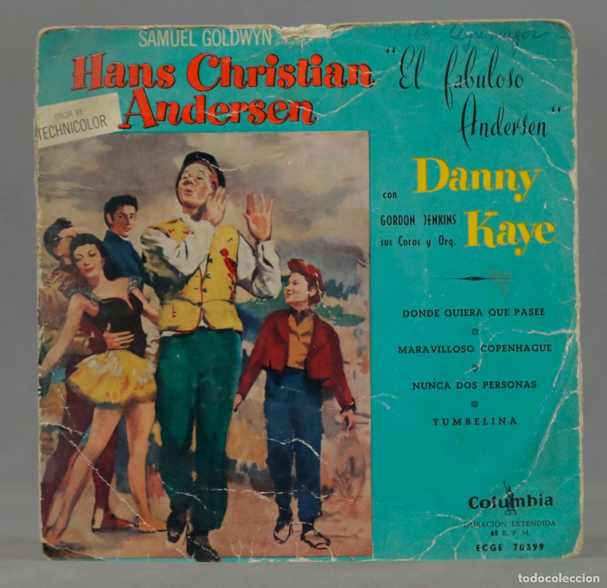 Discos de vinilo: EP. Danny Kaye Hans. Christian Andersen - Foto 1