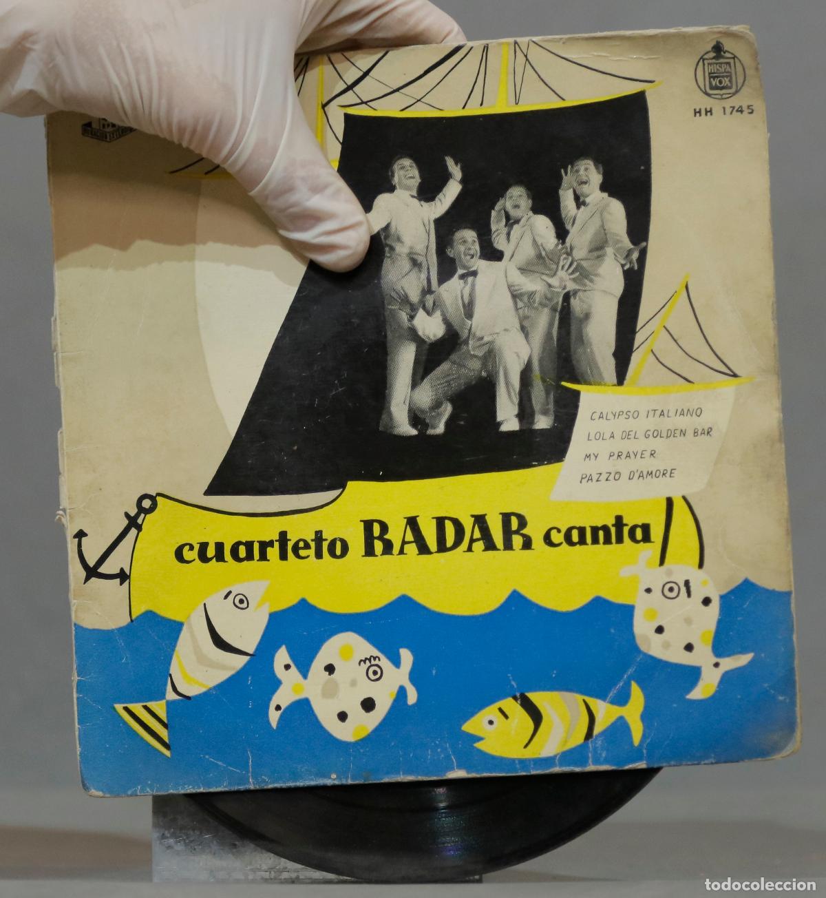 Discos de vinilo: EP. Quartetto Radar &ndash; Cuarteto Radar Canta - Foto 2