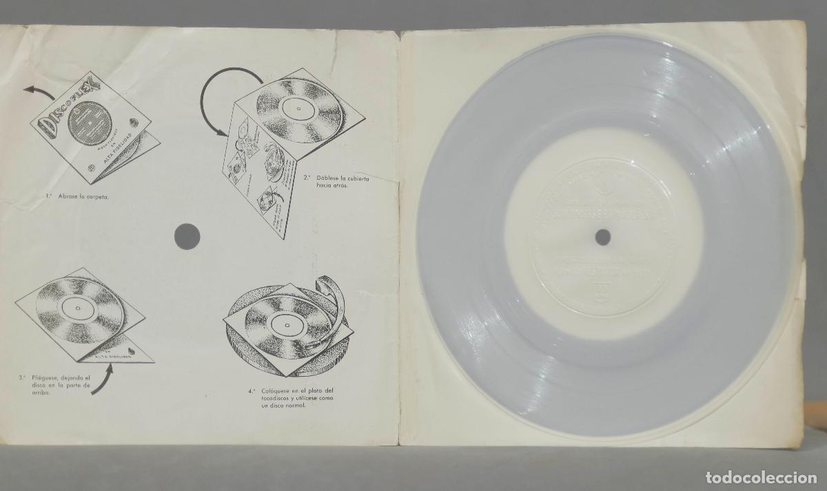 Discos de vinilo: SINGLE. DISCOFLEX. DOS AVE MARIAS. SCHUBERT. GOUNOD - Foto 1