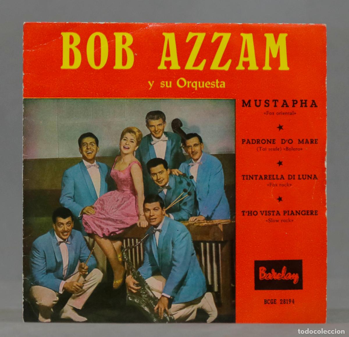 Discos de vinilo: EP. Bob Azzam Y Su Orquesta &ndash; Mustapha - Foto 1