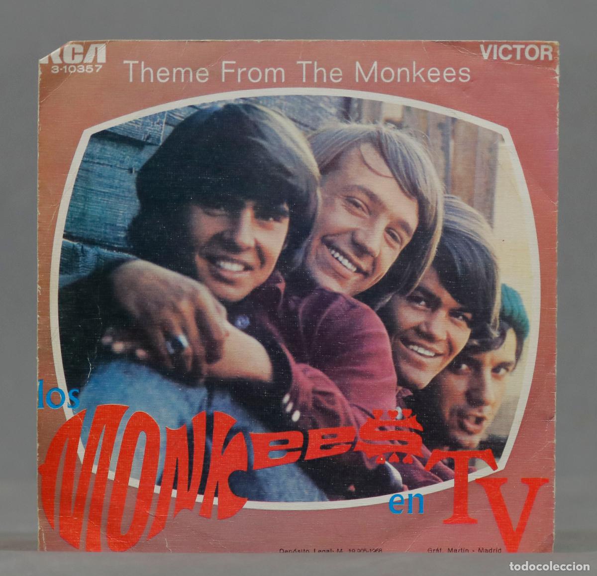Discos de vinilo: SINGLE. SINGLE THE MONKEES EN TV - Foto 2