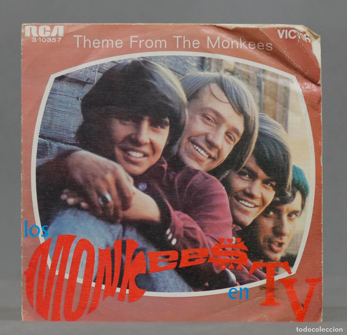 Discos de vinilo: SINGLE. SINGLE THE MONKEES EN TV - Foto 1