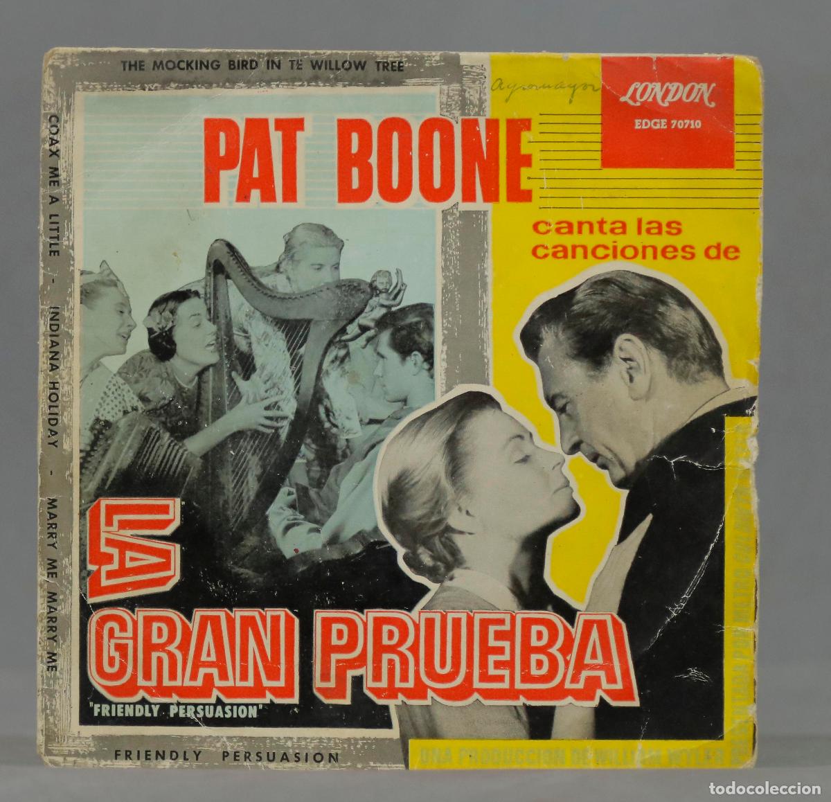 Discos de vinilo: EP. PAT BOONE. LA GRAN PRUEBA - Foto 1