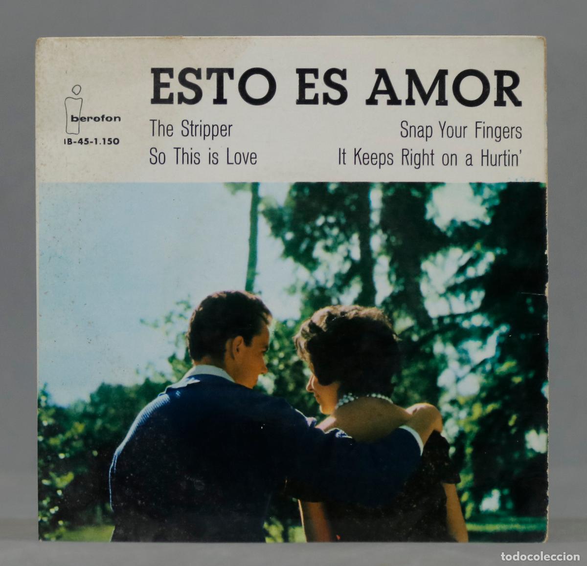 Discos de vinilo: EP. ESTO ES AMOR. THE STRIPPER - Foto 1