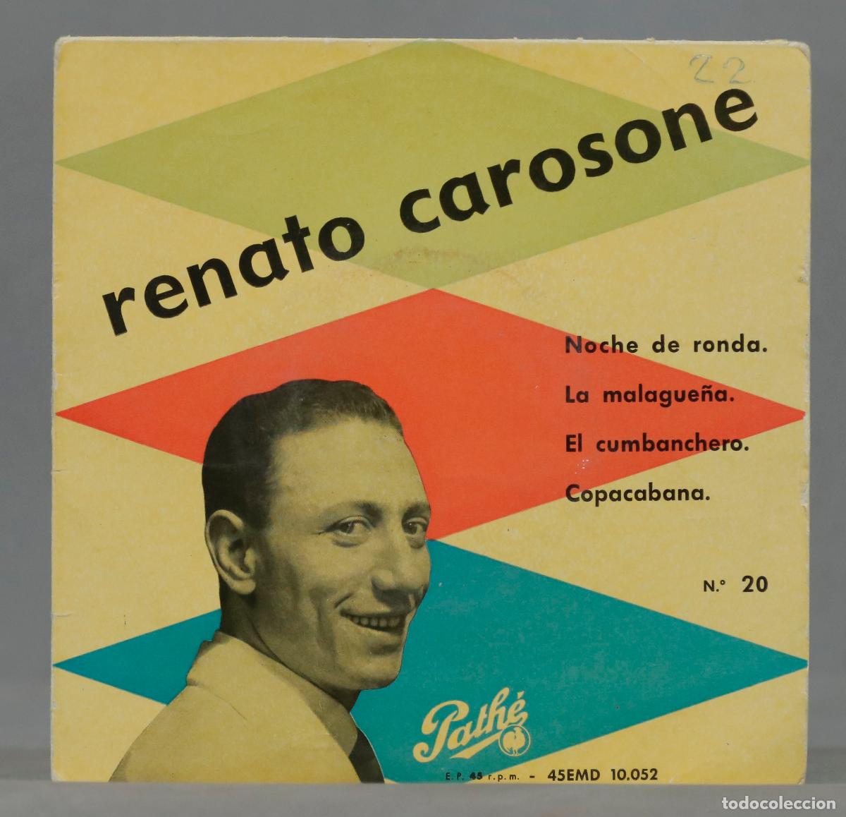 Discos de vinilo: EP. Renato Carosone &ndash; N&deg; 20 - Foto 1