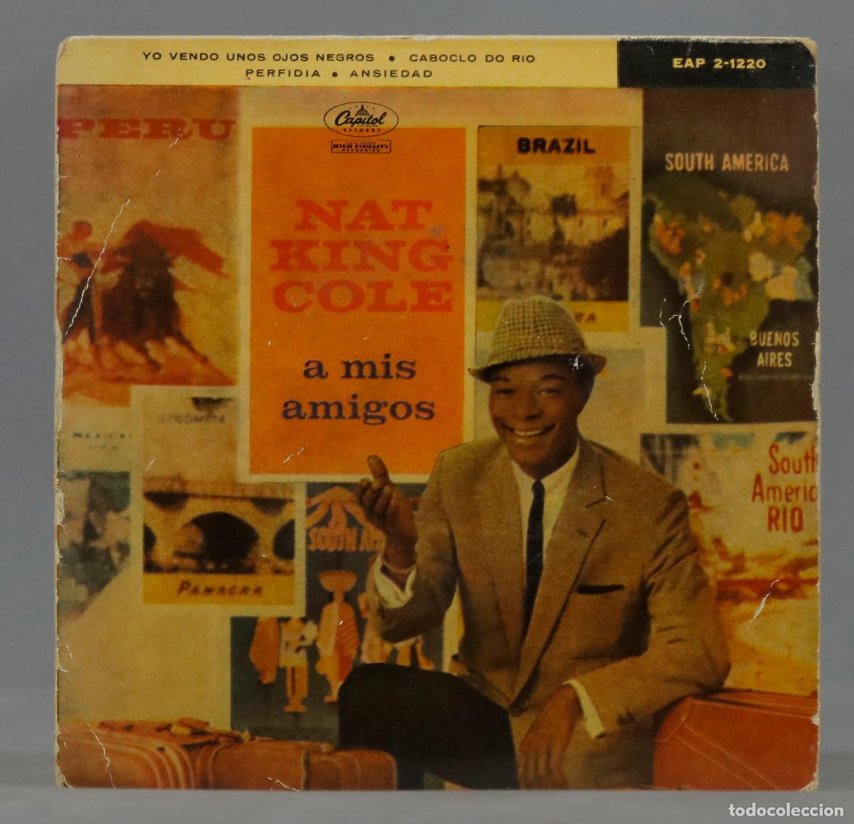 Discos de vinilo: EP. Nat King Cole &ndash; A Mis Amigos - Foto 1