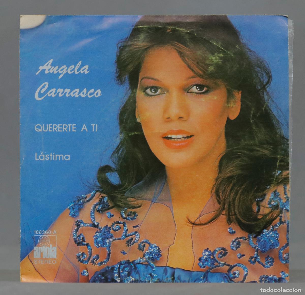 Discos de vinilo: SINGLE. Angela Carrasco &ndash; Quererte A Ti - Foto 1