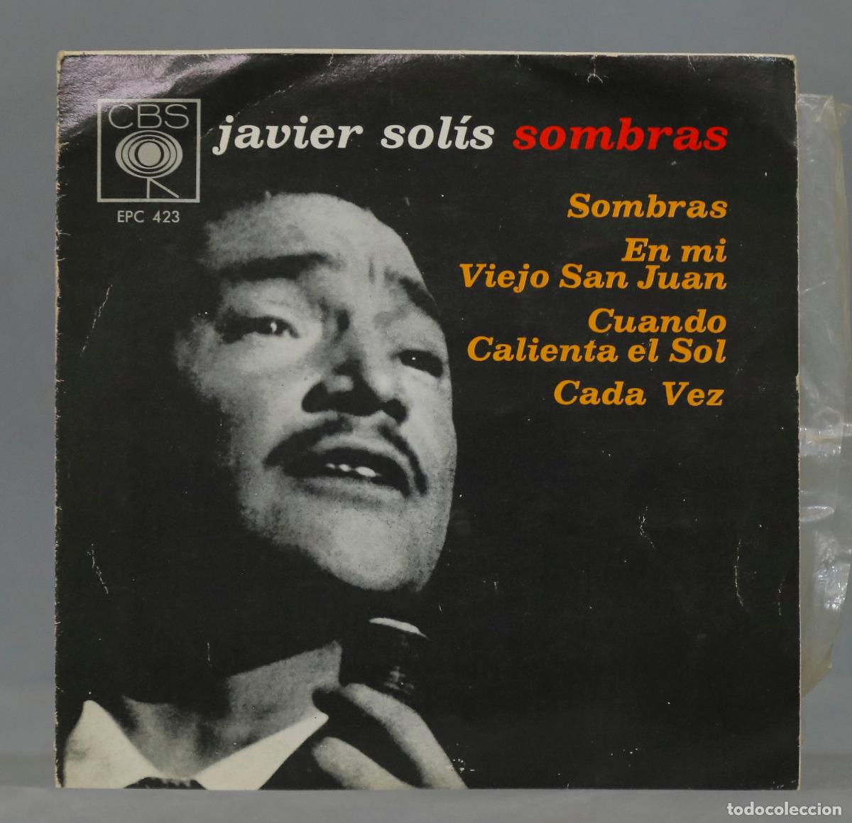 Discos de vinilo: EP. Javier Sol&iacute;s &ndash; Sombras - Foto 1
