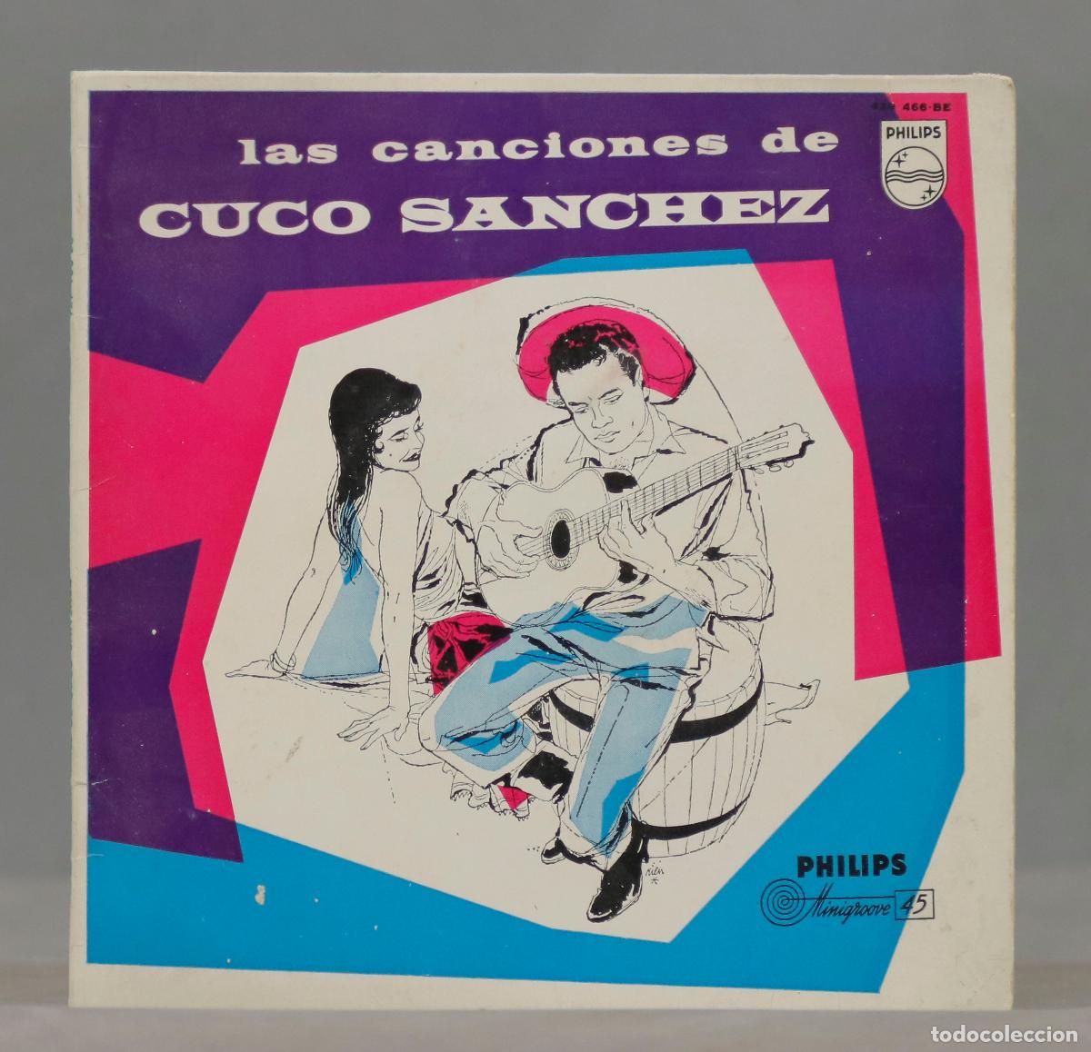 Discos de vinilo: EP. LAS CANCIONES DE CUCO SANCHEZ - Foto 1