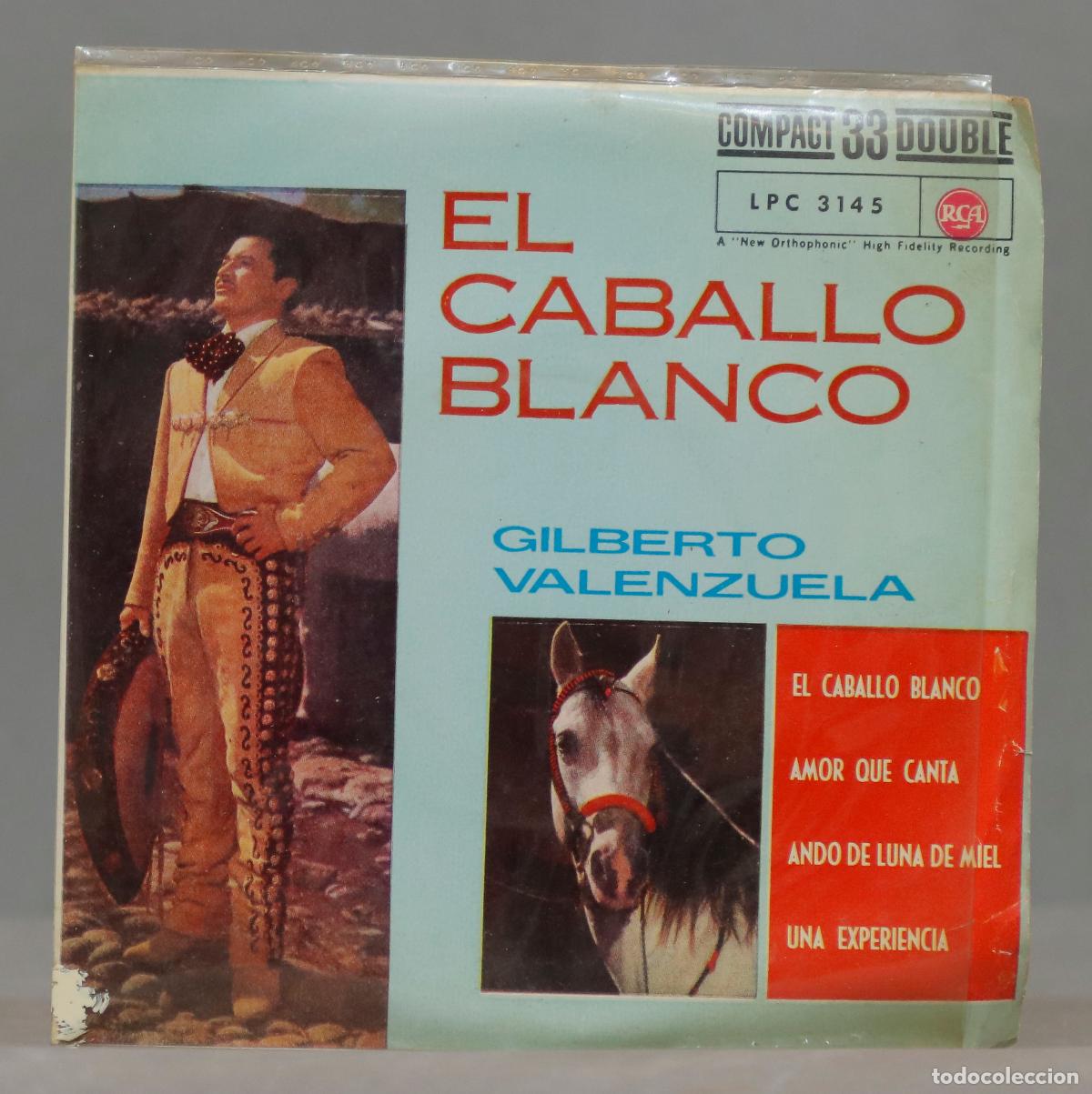 Discos de vinilo: EP. Gilberto Valenzuela &ndash; El Caballo Blanco - Foto 1